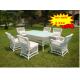 Patio Rattan Garden Dining Sets 7pcs Wicker Outdoor Dining Sets