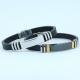 Factory Direct Stainless Steel High Quality Silicone Bracelet Bangle LBI60