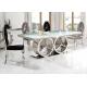 Stainless Steel Restaurant Square Dining Room Tables OEM ODM
