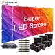 Full color P4.81 p2.6 p2.9 p3.91 Lead Panel Matrix display indoor stage led screen rental outdoor