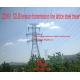 MEGATRO 220KV  SDJB tension transmission line lattice steel tower