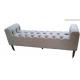 DF-1857 elegant style fabric soft bench