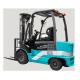 Counterbalance Electric Forklift Truck Four Wheeled 3000mm 2.0 - 2.5 Tons