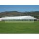 Clear Span Marquee Catering Tents With Glass Wall Aluminium Profile 4 Meter Height