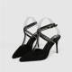 ZM036 9928-14 New Style High Heels Hot Rhinestone Stiletto Single Shoes Women Sandals...