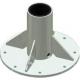 Custom Made Stainless Steel Fabrication Floor Mount Base Plate for Energy Applications