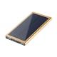 Metal Portable Solar Power Bank , Customized Solar Mobile Phone Charger