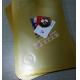 A4 A3 Customized Size Golden Pvc Sheet With Beautiful Gold Color Surface