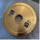Wholesale High Quality Gold Chrome Plate Cast Iron Barbell Home Gym Equipment Barbell with Weight Plates Set