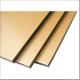 Impact Resistant Aluminum Wooden Composite Panel With PE PVDF Coating Anti - Static