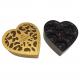 Customized Size Card Paper Heart Shaped Box For Gift With UV Spot