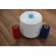 Raw White Bright Dyed Polyester Yarn , 100% Spun Polyester Sewing Thread