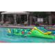 Inflatable Outdoor Toys Floating Blow Up Obstacle Course For Water Park