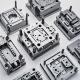 Multiple Cavity Plastic Injection Molding Mold ISO Hot Cold Runner