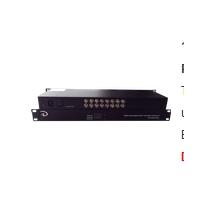 Video Converter,Receiver,16 Channels Video,1 channel reversed data, single mode,20km