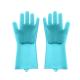 Long Silicone Pet Glove Dog / Cat Hair Removal Bathing Tools