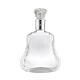 50ml Clear Glass Whisky Bottle with Hot Stamping Surface Handling Healthy Lead-free