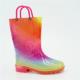 35EU Glitter Light Up Rain Boots , Flexible Non Slip Rain Boots
