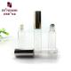 Empty cosmetic glass round clear color perfume roll on bottle 5 ml