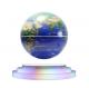 colorful led Light Levitating  floating World Map Globe 6inch 7inch 8inch  Decor Planet Earth Map Gift