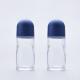 Glass Refillable Roll On Deodorant Bottles OEM Diameter 35.2mm