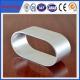 Industrial use 6063 natural color Oval Aluminum Extrusion of anodizing