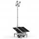 Customizable Portable Solar Light Tower With LED 4*150W Floodlights 3*550W Solar