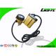 Four Lighting Modes Led Mining Cap Lights 25000lux Anti Explosion PC Material