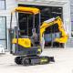 ODM Euro 5 1.8 Ton Mini Excavator Crawler For Landscaping High Performance