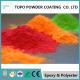 Copper Effect Decorative Powder Coating RAL 1007 Color Metallic Texture