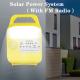 10w Solar Home Lighting System With Radio FM Bluetooth Speaker Charger