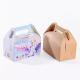 Pantone Customized Food Packaging Box Greaseproof Folding Paper Box Varnishing