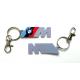 M3 M5 Emblem Light PVC Key Chain BMW Keychain M Power Logo