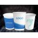 Eco Friendly Disposable Paper Cups For Drinking Water 100ml 180ml 210ml