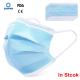 Personal Safety Disposable Surgical Face Mask , Face Mask 3 Ply Earloop