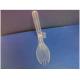 Restaruant Disposable Plastic Cutlery With PP Foldable Spork 120mmx70mm