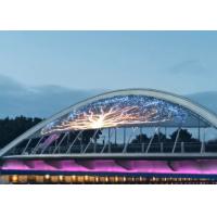 P31.25mm DC48V Outdoor Transparent Led Screen 70W/sqm For Advertising