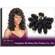 Brazilian Grade 6A Virgin Hair Weave Natural Black , Funmi Human Hair