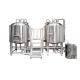 700L Small Beer Brewery Equipment PID Control SS304 2 Vessel Brewhouse