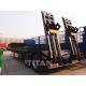 TITAN 2 axle low loader truck semi trailer lowbed truck for sale