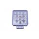 IP66 LED Spot Lamp For Yacht Truck Engineering Vehicles 27W LED Work Lights