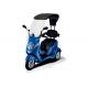 OEM 60V 500W Small Mobility Scooter , ABS 3 Wheel Electric Scooter With Cover