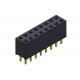 Female Header Connector 2.54mm Dual Row Dip TYPE 2*2PIN To 2*40PIN H=7.10mm