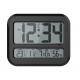 Indoor Temperature Radio Controlled Digital Clock Square Led Wall Clock 22.6 X 2.7 X 18.8cm