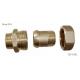 TLY-1081 1/2-2 MF  water  meter brass nut  free connection NPT copper fittng water oil gas mixer matel plumping joint