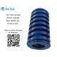 Medium Load Mold Springs Blue Color B Series Rectangular ISO10243 standard