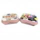 Small Travel Kit Cosmetic Tins Metal Box Eyeshadow Tins With Mirror And Pans
