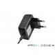 Black Color EN60601 12V 1A 12W Medical Power Supply Power Adapter