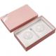 Fashion Luxury Pink Paper CMYK Cardboard Gift Packaging Lid Base Boxes With Insert