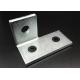 Custom Virous Shape Angle Flat Plate Galvanized Steel Strut Fitting Brackets